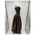 Autre Marque Langes braunes Bustierkleid - Ansicht 3