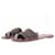 Louis Vuitton Mules "Lock It" in tela monogrammata Marrone