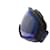 Maschera da sci Tom Ford blu in plastica - vista 4