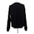 Prada Marinefarbener Rundhals-Pullover aus Wolle Marineblau - Ansicht 2