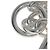 Bracciale Charm Chaine d'Ancre GM in Argento di Hermès - vista 5
