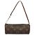 Pochete Papillon Monogram em Lona Mini Louis Vuitton Marrom - vista 2