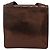 Chanel Vintage Logo Flap Messenger Leather Medium Marron - vue 2