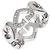 Cartier C Heart Diamantring - Ansicht 2