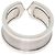 Anello Cartier C2 LM #55 in oro bianco 18K - vista 4