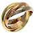 Anello in oro 18K Cartier Trinity - vista 2