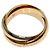 Anello in oro 18K Cartier Trinity - vista 3