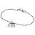 Bracciale charm in oro bianco 18K Gucci