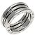Bulgari Bvlgari B-zero1 2-Band Ring aus 18K Weißgold - Ansicht 2