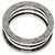 Bulgari Bvlgari B-zero1 2-Band Ring aus 18K Weißgold - Ansicht 4