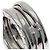 Bulgari Bvlgari B-zero1 2-Band Ring aus 18K Weißgold - Ansicht 6