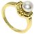 Perlenring aus 18K Gelbgold Tiffany & Co.