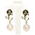 Orecchini JC Pearl Swing di Jimmy Choo