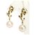 Orecchini JC Pearl Swing di Jimmy Choo - vista 2