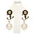 Orecchini JC Pearl Swing di Jimmy Choo - vista 3