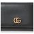 Marmont Cartera Mini Tri-fold Gucci en Negro - vista 2