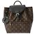 Louis Vuitton Monogram Montsouris NM PM Canvas Rucksack Braun Monogramm