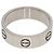 Anello Cartier Love #58 in oro bianco 18K - vista 8