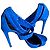 Elektrisch blaue High Heels BARBARA BUI – Statement & Eleganz - Ansicht 5