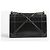 Borsa Dior Diorama Media in pelle nera craquelé Nero - vista 3