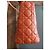 Lady Dior Dior Lady Large Handtasche aus orangefarbenem Cannage-Leder - Ansicht 9