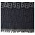 Zucca Stola in lana reversibile Fendi Marrone Nero - vista 6