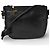 Borsa a spalla in pelle nera Loewe Nero