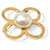 Spilla a spillo Monogram Louis Vuitton D'oro - vista 3