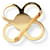Spilla a spillo Monogram Louis Vuitton D'oro - vista 6
