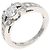 Cartier Ballerina Diamantring aus Platin - Ansicht 2