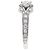 Cartier Ballerina Diamantring aus Platin - Ansicht 3