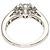 Cartier Ballerina Diamantring aus Platin - Ansicht 4