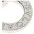 Bulgari Collana Bvlgari Double Logo con diamante 1P in oro bianco 18K - vista 7
