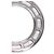 Bulgari Collana Bvlgari Double Logo con diamante 1P in oro bianco 18K - vista 8