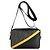Fendi Diagonal Camera Case Umhängetasche Schwarz Gelb