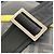 Fendi Diagonal Camera Case Umhängetasche Schwarz Gelb - Ansicht 17