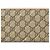 Portafoglio lungo Gucci GG Supreme beige e marrone - vista 2