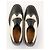 Mocassini Oxford Dior pelle nera e bianca 38 Nero - vista 4