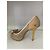 Sandali in pizzo Christian Dior con fiocco beige - vista 3