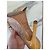 Sandali in pizzo Christian Dior con fiocco beige - vista 8