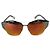 Dior Sonnenbrille aus Metall blauer Spiegelrahmen orangefarbene Gläser