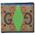 Gucci Men's Bifold Wallet Brown Blue Dark brown