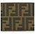 Zucca Fendi Herren Bi-Fold Geldbörse Braun - Ansicht 2