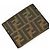 Zucca Fendi Herren Bi-Fold Geldbörse Braun - Ansicht 4