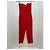 Mono Alexander McQueen Rojo de Acetato sin Mangas Roja - vista 2