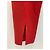 Mono Alexander McQueen Rojo de Acetato sin Mangas Roja - vista 4
