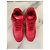 Sneakers Alexander McQueen Sprint Runner Rosse Pelle Rosso - vista 2