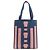 Borsa Tote Petit H di Hermès in blu e rosa - vista 2