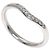 Tiffany & Co. Diamantring mit gebogenem Band aus Platin