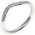 Tiffany & Co. Diamantring mit gebogenem Band aus Platin - Ansicht 2
